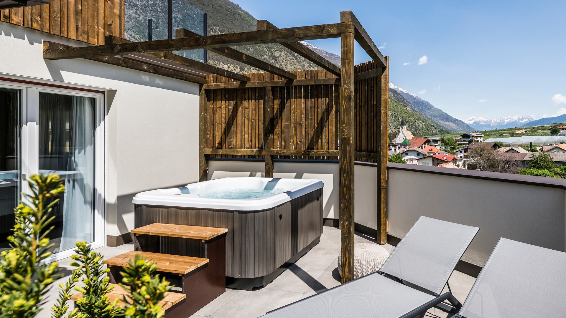 Hotelzimmer mit Whirlpool Vinschgau - Matill Hotelzimmer mit Whirlpool Vinschgau - Matill